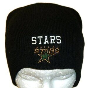 Dallas Stars Mens Beanie Winter Hat cap Black Color New Tags Nhl Hockey